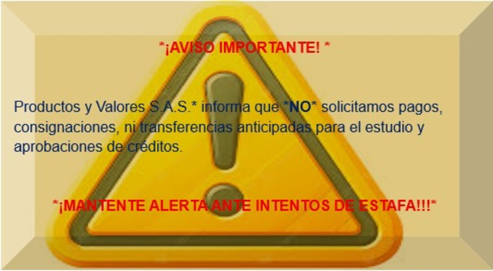 Productos y Valores SAS